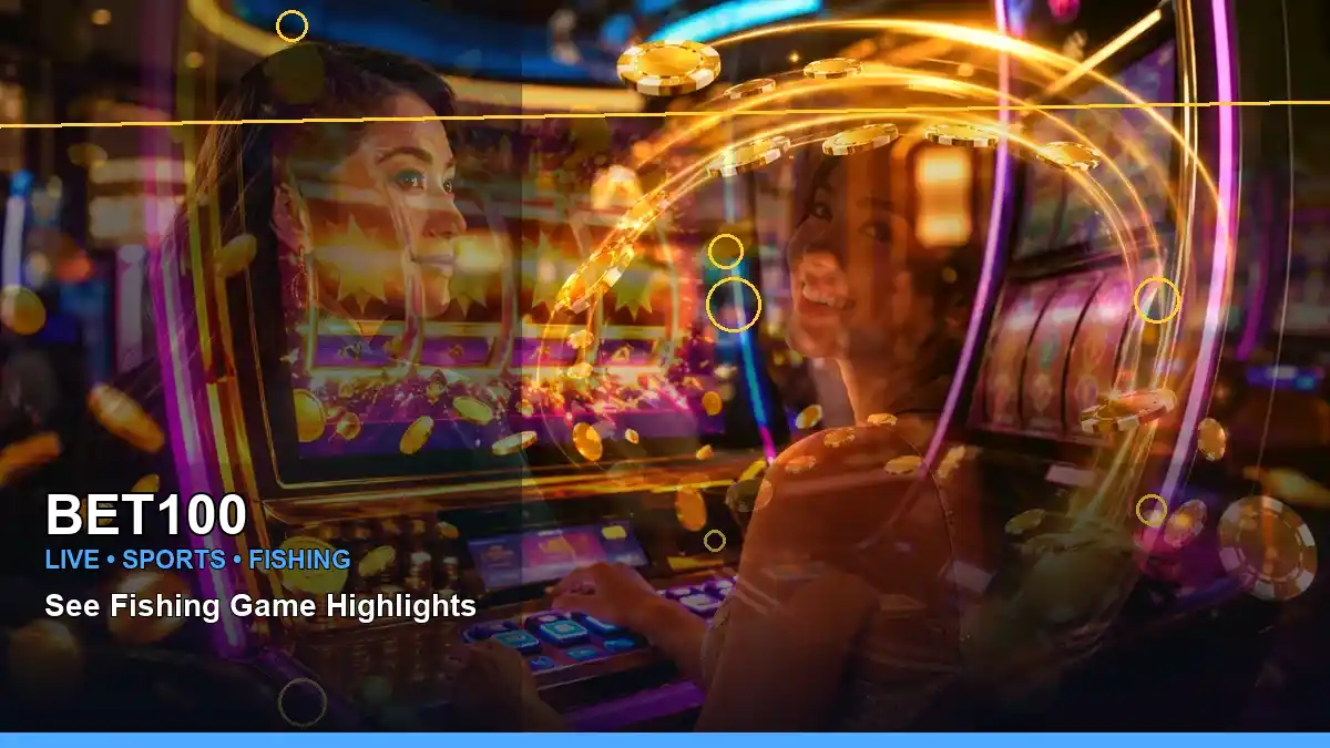 BET100 BET100 cricket event center information for Philippine users scene with left-diagonal lucky reels online slot games
