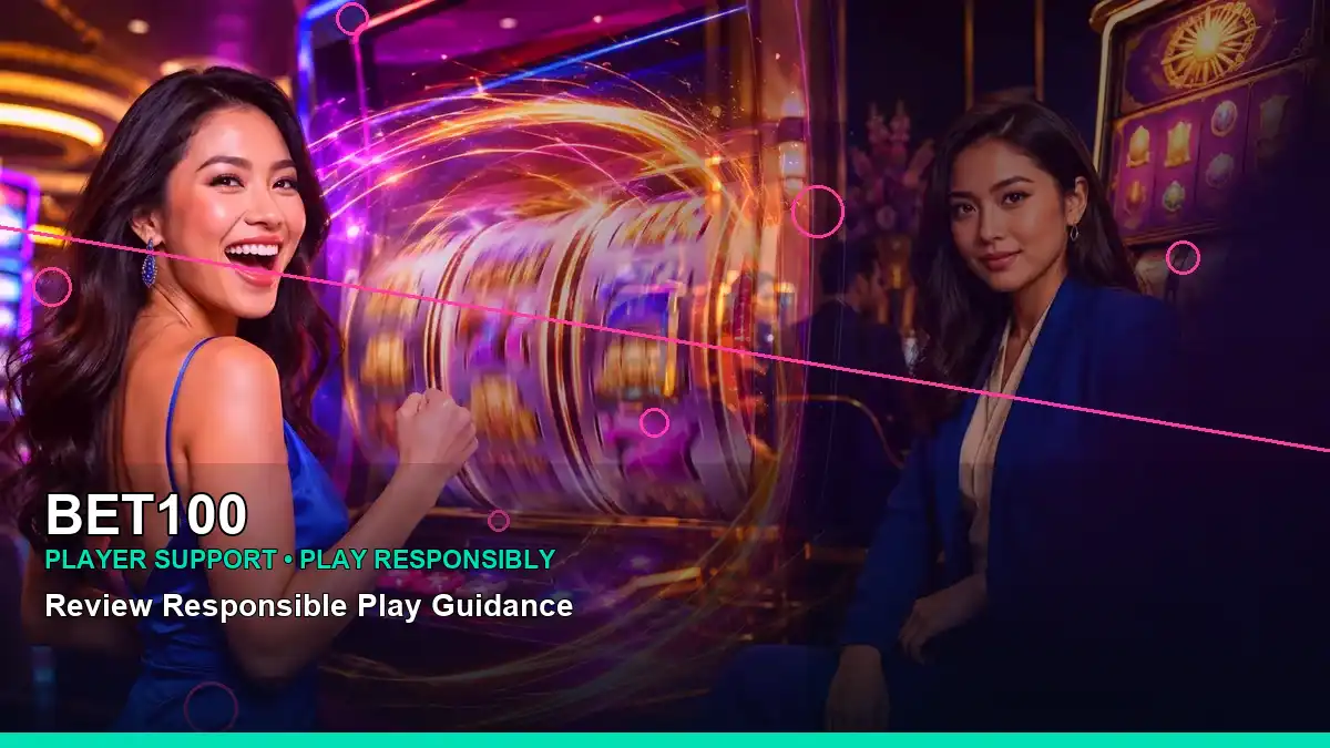 BET100 neon-lit neon jackpot slot games in a left-framed layout for Philippine players
